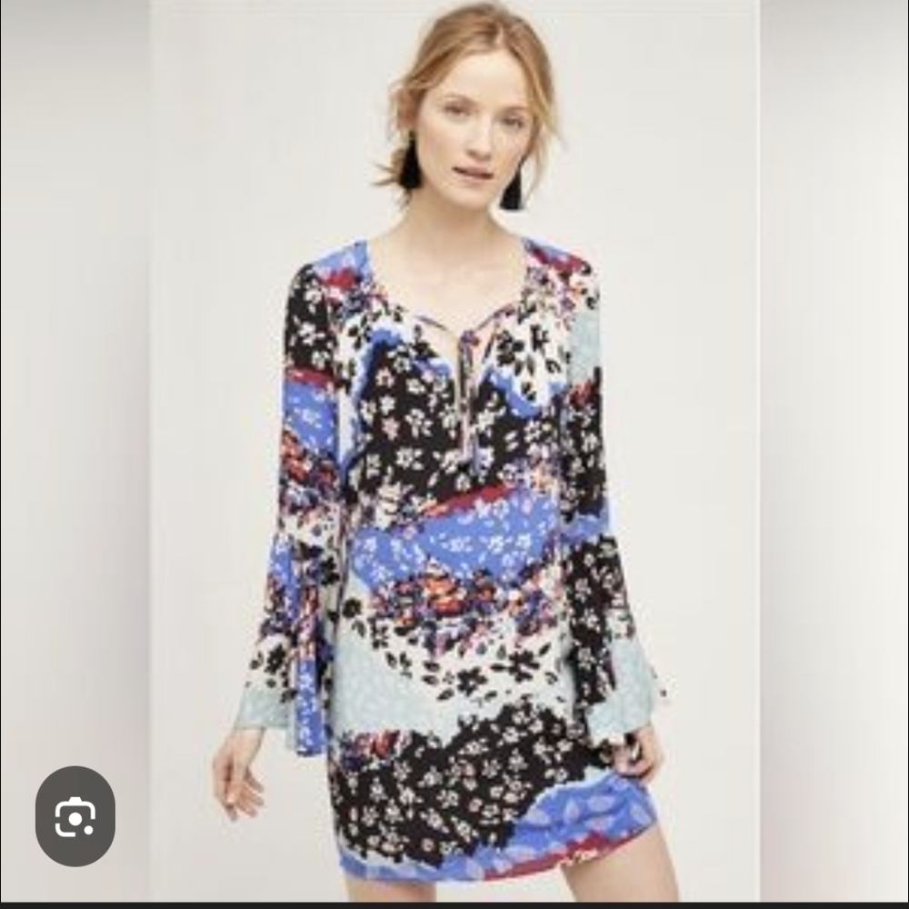 Yumi Kim Leta Silk Tassel Mini Dress By Anthropologie